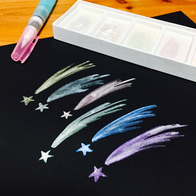 【原画】元気がもらえる野菜の絵　A4 １点もの　顔彩絵の具　ささげ豆 原画】元気がもらえる茄子の絵 A4 1点もの 顔彩絵の具