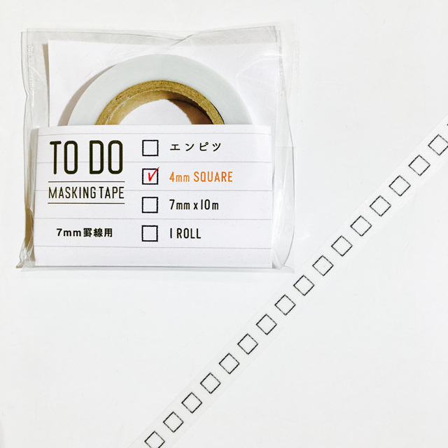 TODOマステ エンピツ 7mm罫線対応｜モノづくりを楽しむサイト cotora