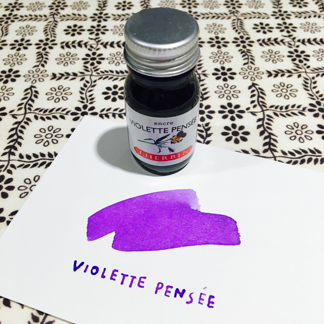 HERBIN トラディショナルインクミニ ヴィオレパンセ｜モノづくり