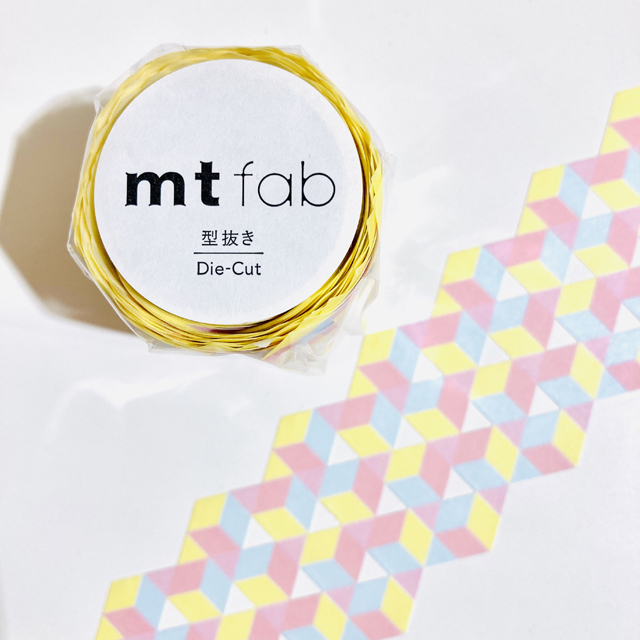 mt fab 型抜きテープ 1P キューブパターン｜モノづくりを楽しむサイト cotora monora (コトラモノラ)