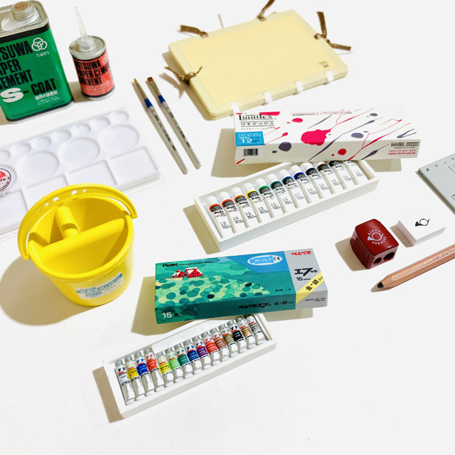 New The Art Tools ミニチュアコレクション12個入boxセット 画材 文具雑貨の通販 Toolswebshop Cotoramonora