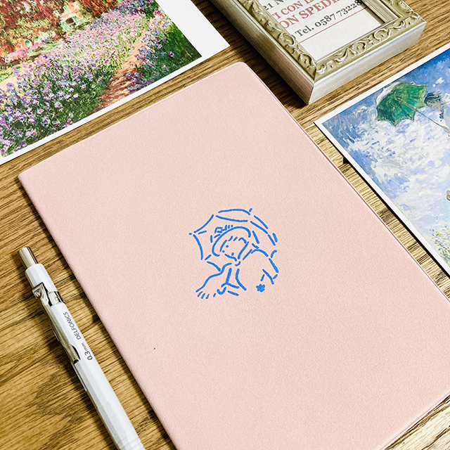 22ダイアリー B6マンスリーフルカラー マスターピース Monet 10月始まり モノづくりを楽しむサイト Cotora Monora コトラモノラ