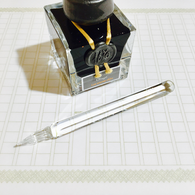 KINOKODAMA ガラスペン 波音 KINOKODAMA ガラスペン 波音 きのこだま KINOKODAMA Lampworks