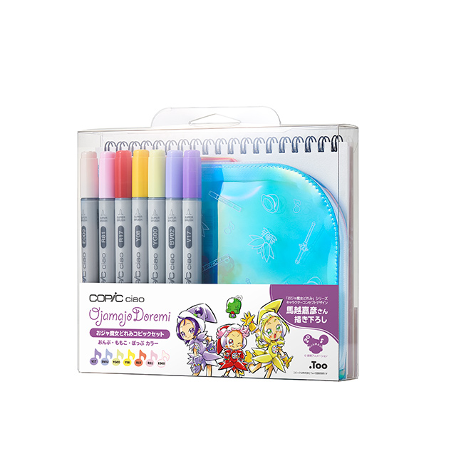おジャ魔女どれみ コピックセット おんぷ ももこ ぽっぷカラー 画材 文具雑貨の通販 Toolswebshop Cotoramonora