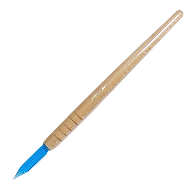 SL 木軸ガラスペン ブルー｜画材・文具雑貨の通販 Toolswebshop