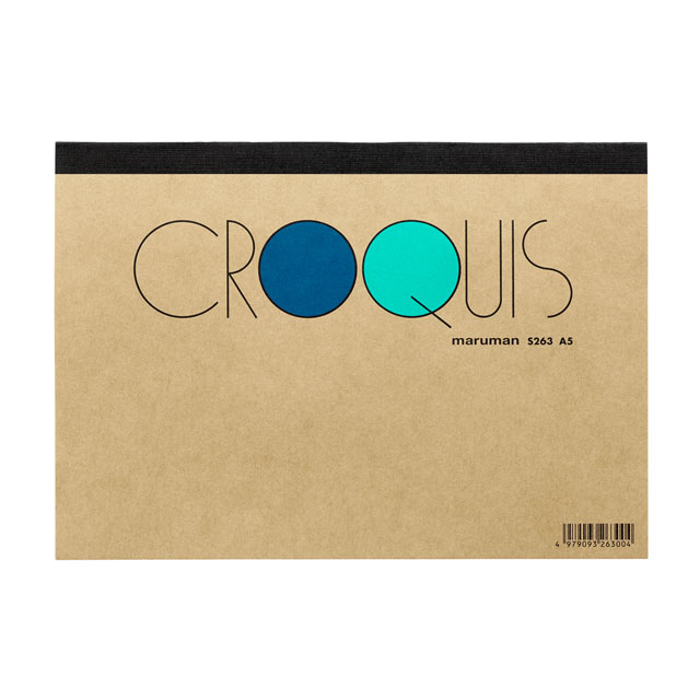 クロッキーパッド A5 白クロッキー紙｜画材・文具雑貨の通販 Toolswebshop/cotoramonora