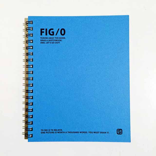 ☆限定☆FIG/0 スケッチブック BL｜モノづくりを楽しむサイト