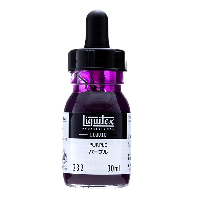 新色】リキテックス リキッド 232 パープル｜画材・文具雑貨の通販