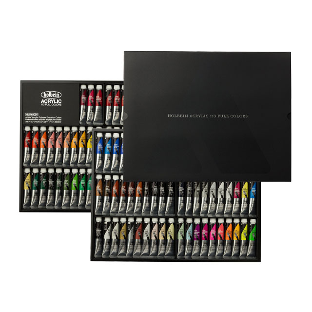 ホルベイン アクリリックカラー113色(全色)セット｜画材・文具雑貨の通販 Toolswebshop/cotoramonora