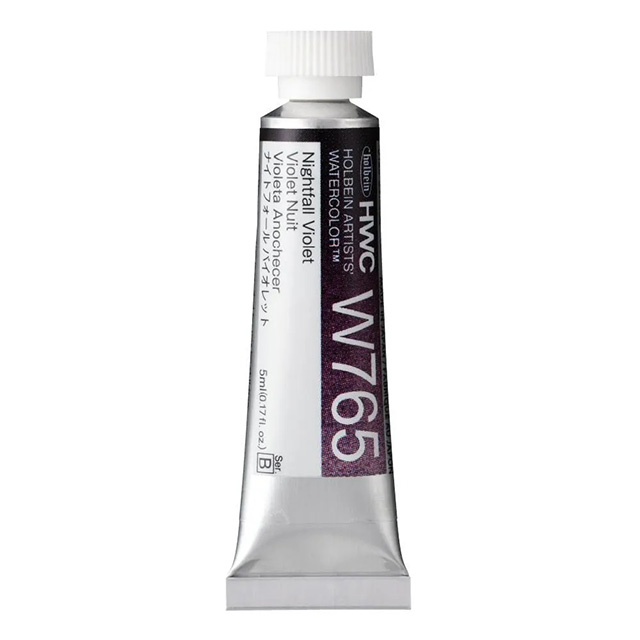 ホルベイン透明水彩絵具 HWC 2号(5ml) W765 ナイトフォール