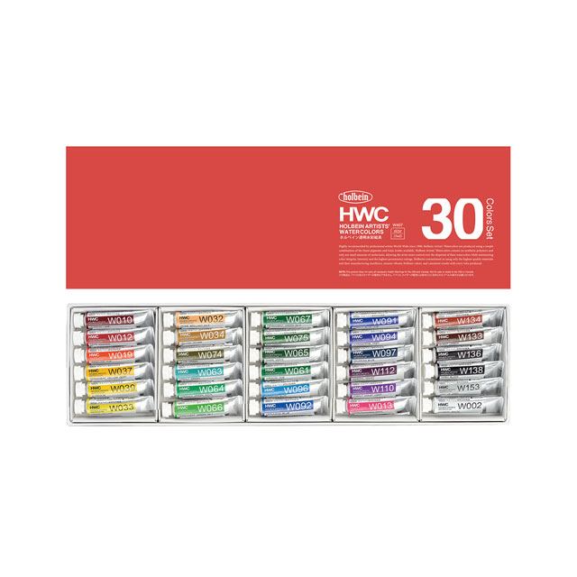 ホルベイン透明水彩絵具_30色 WHITE_WATOSON_15SHEETS w061804.jpg