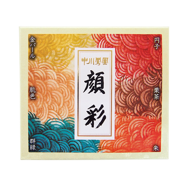 ナカガワ胡粉 鳳凰顔彩 6色セット茜｜画材・文具雑貨の通販