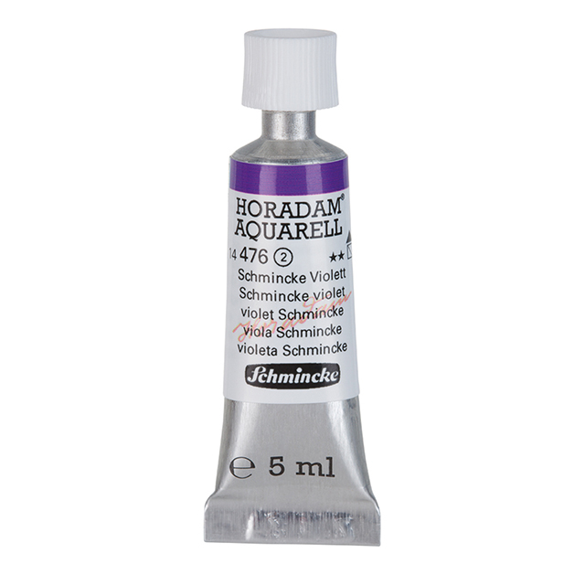 シュミンケ ホラダム水彩絵具 5ml 476 シュミンケバイオレット｜画材