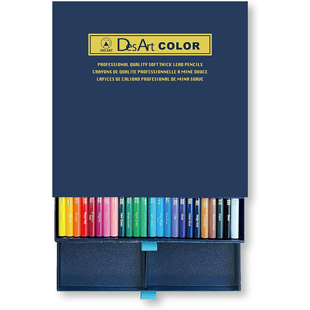 COLOR HOLDER 色鉛筆 24色セット 文房具 『色鉛筆 24色セット ポリカラー K750024C』 画材・文具