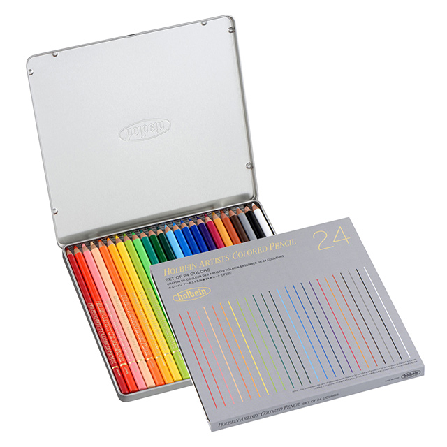 ホルベイン アーチスト色鉛筆 24色セット 画材 文具雑貨の通販 Toolswebshop Cotoramonora