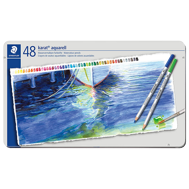カラト アクェレル水彩色鉛筆 48色セット