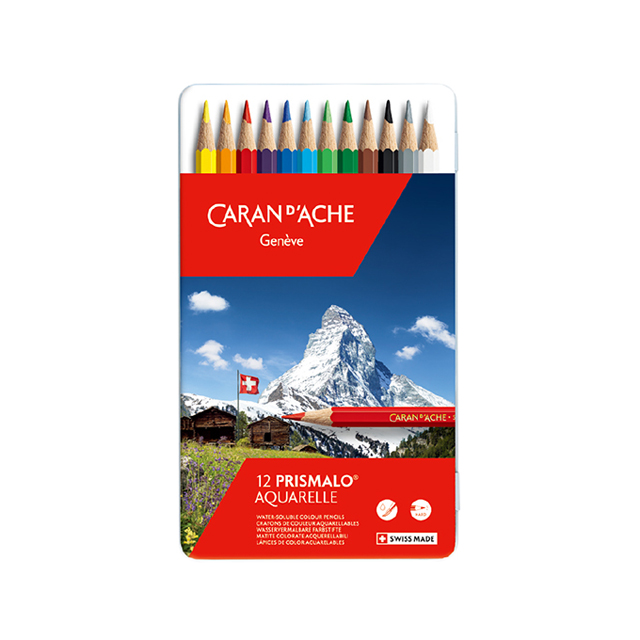 カランダッシュ プリズマロ 水彩色鉛筆12色セット｜画材・文具雑貨の