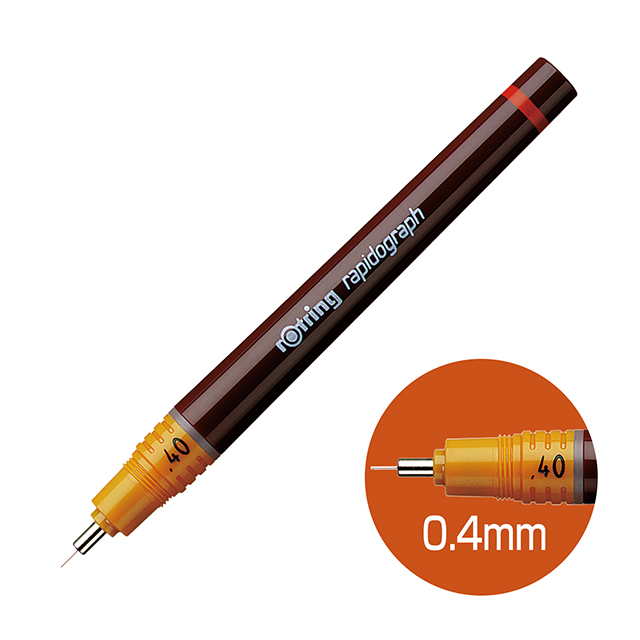 ロットリングラピッドグラフIPL 0.4｜画材・文具雑貨の通販