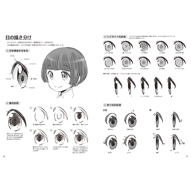 萌えキャラクターの描き分け 性格 感情表現編 画材 文具雑貨の通販 Toolswebshop Cotoramonora