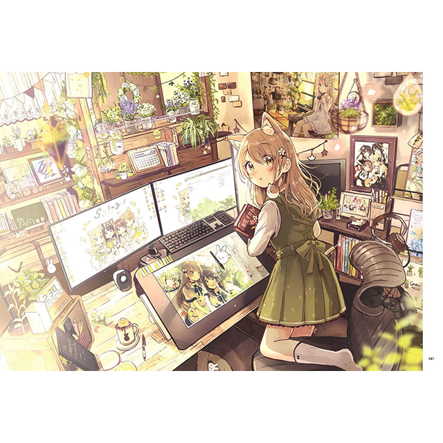 佐倉おりこ画集 Fluffy 画材 文具雑貨の通販 Toolswebshop Cotoramonora