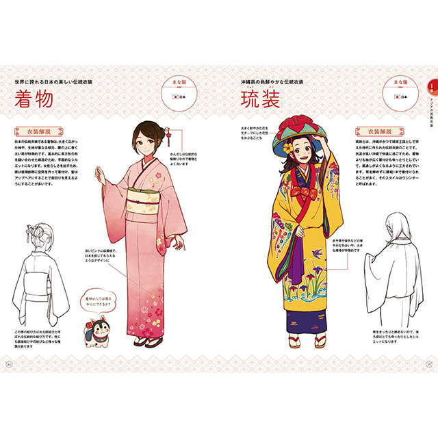 アジアンファンタジーな女の子のキャラクターデザインブック 画材 文具雑貨の通販 Toolswebshop Cotoramonora
