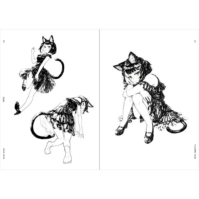 Jaco画集 イラストテクニック 白と黒の世界 画材 文具雑貨の通販 Toolswebshop Cotoramonora