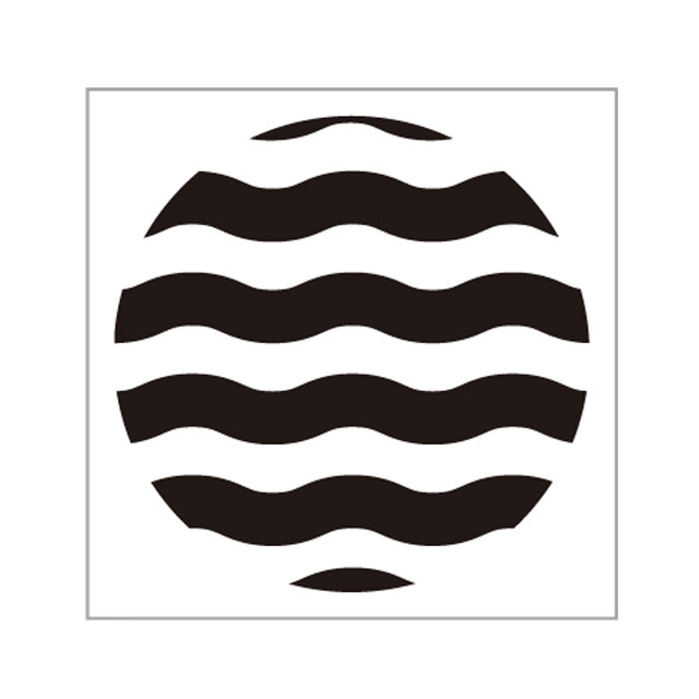 カタチ モヨウスタンプ 丸大 波 モノづくりを楽しむサイト Cotora Monora コトラモノラ