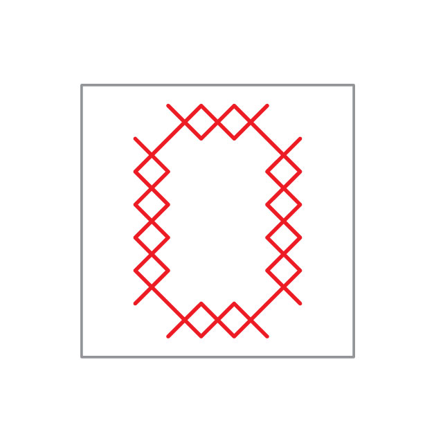 クロスステッチのABC【O】｜モノづくりを楽しむサイト cotora monora